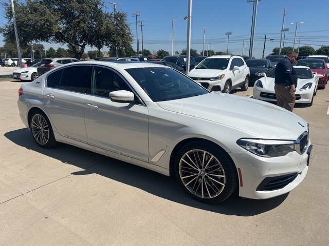 Used 2019 BMW 5 Series 530e with VIN WBAJA9C55KB399280 for sale in Plano, TX