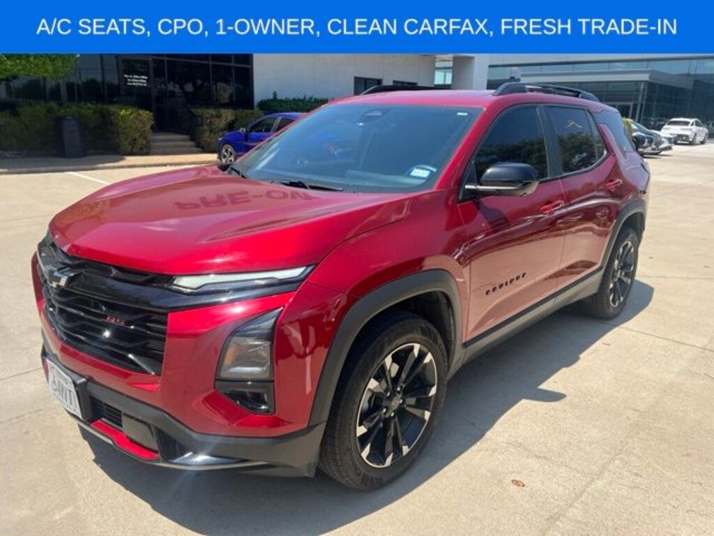 Certified 2025 Chevrolet Equinox RS SUV