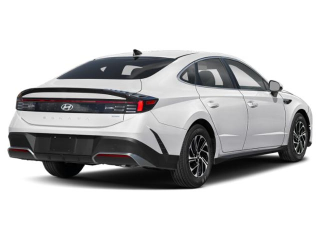 New 2027 Hyundai Sonata Hybrid Blue Sedan
