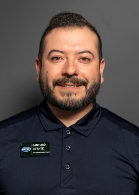 Staff member Santiago Infante  from 8c231b075717
