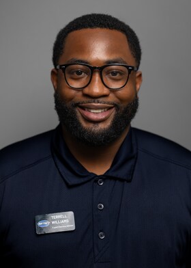 Staff member Terrell Williams from 7d23962212ea