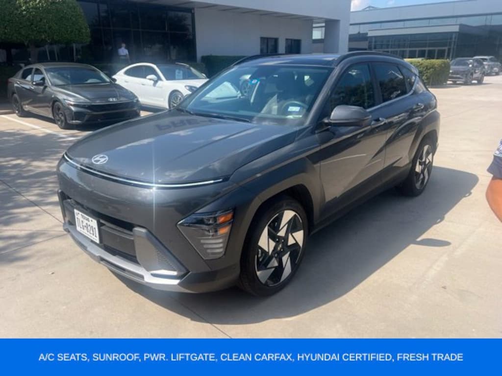 Certified 2024 Hyundai Kona Limited SUV