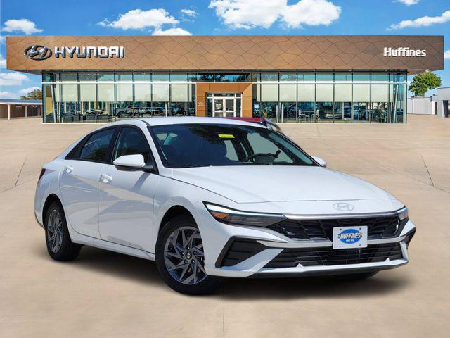 New 2026 Hyundai Elantra Hybrid Blue