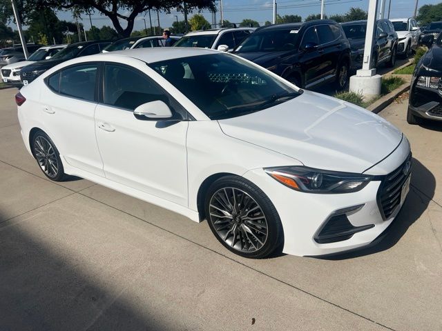 Used 2017 Hyundai Elantra Sport with VIN KMHD04LBXHU364254 for sale in Plano, TX