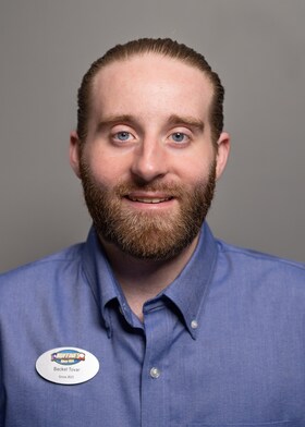 Staff member Becket Tovar from 8c231b075717