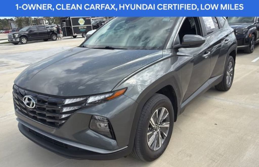 Certified 2024 Hyundai Tucson Hybrid Blue SUV