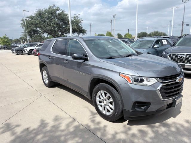 Used 2018 Chevrolet Traverse LS with VIN 1GNERFKW0JJ220015 for sale in Plano, TX