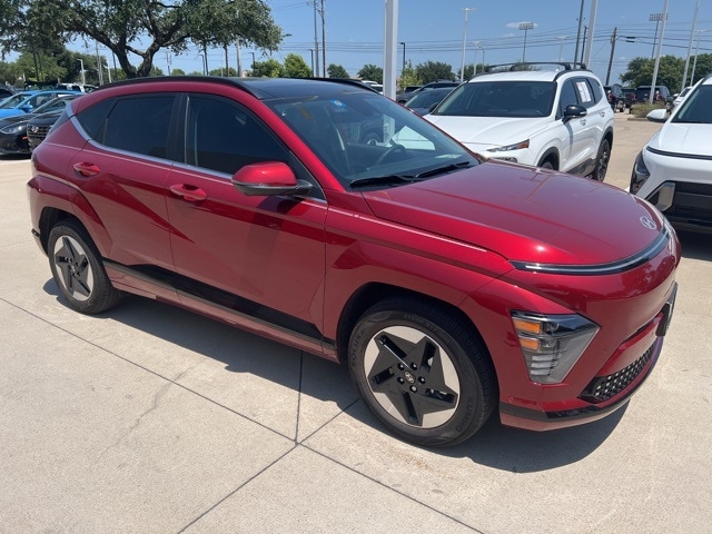 Certified 2025 Hyundai Kona EV Limited with VIN KM8HE3A61SU022492 for sale in Plano, TX