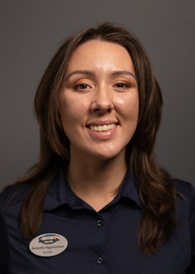 Staff member Samantha Higginbotham from 7dc8011957b1