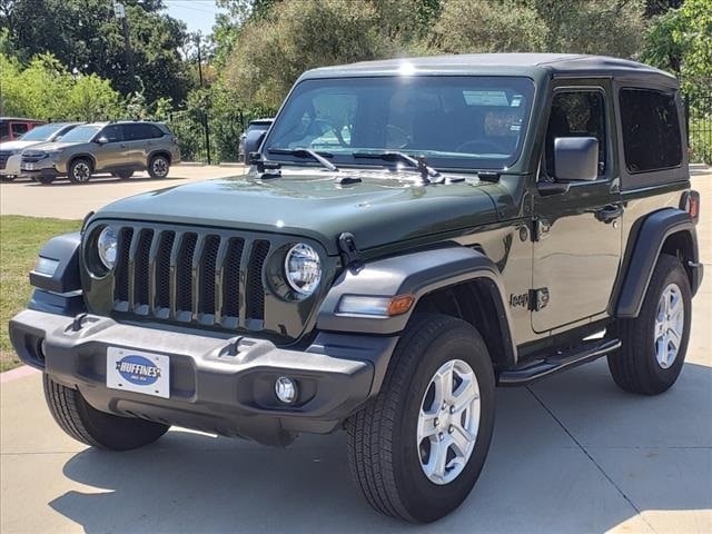 Used 2021 Jeep Wrangler Sport S with VIN 1C4HJXAG4MW829466 for sale in Corinth, TX