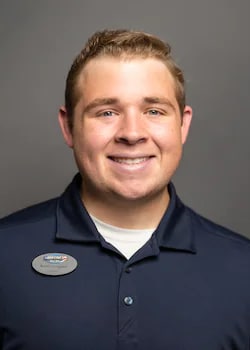 Staff member Austin Livingston from 904a0d89d6c3