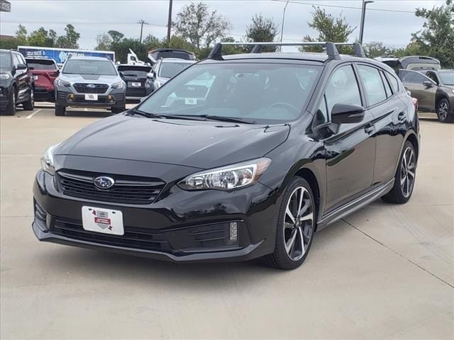 Certified 2021 Subaru Impreza Sport with VIN 4S3GTAL67M3717222 for sale in Corinth, TX