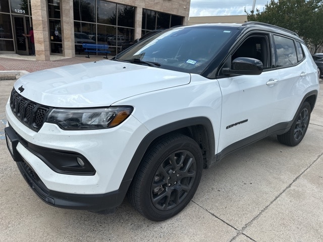 Used 2023 Jeep Compass Altitude with VIN 3C4NJDBN0PT500255 for sale in Plano, TX