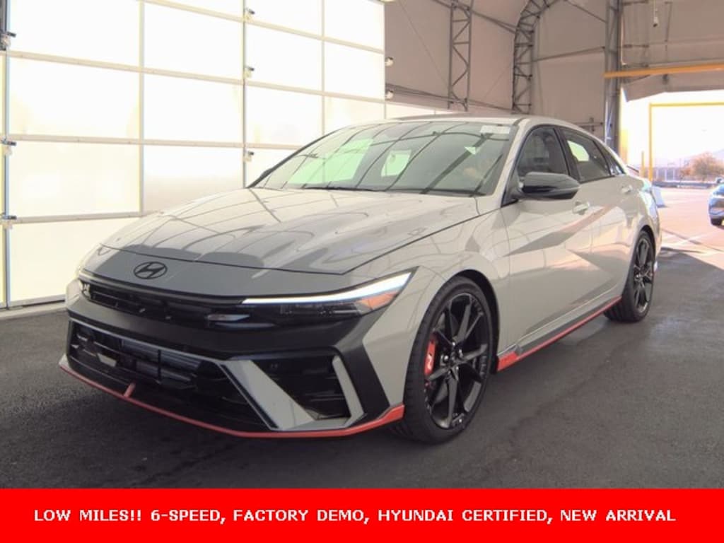 Certified 2024 Hyundai Elantra N 6-Speed Sedan