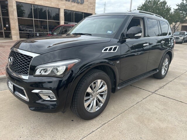Used 2017 INFINITI QX80  with VIN JN8AZ2NF4H9644728 for sale in Plano, TX