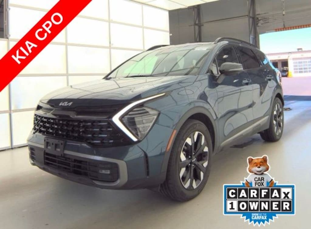 Certified 2023 Kia Sportage Plug-In Hybrid X-Line Prestige SUV