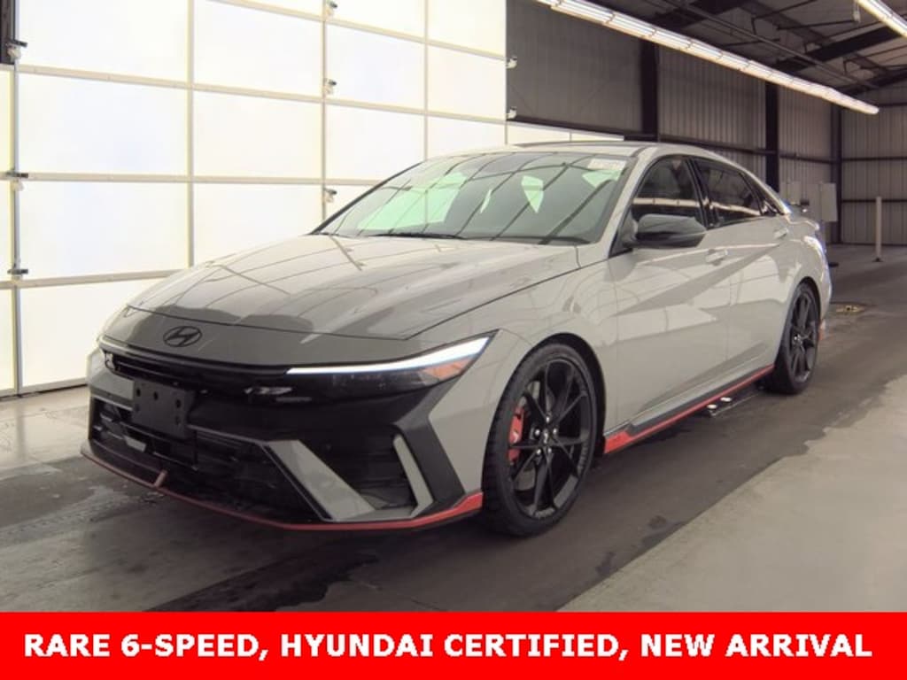 Certified 2025 Hyundai Elantra N 6-Speed Sedan