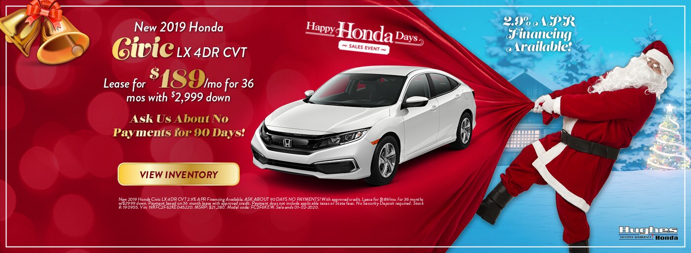 Hughes Honda Honda Dealer in Warner Robins, GA Honda Service
