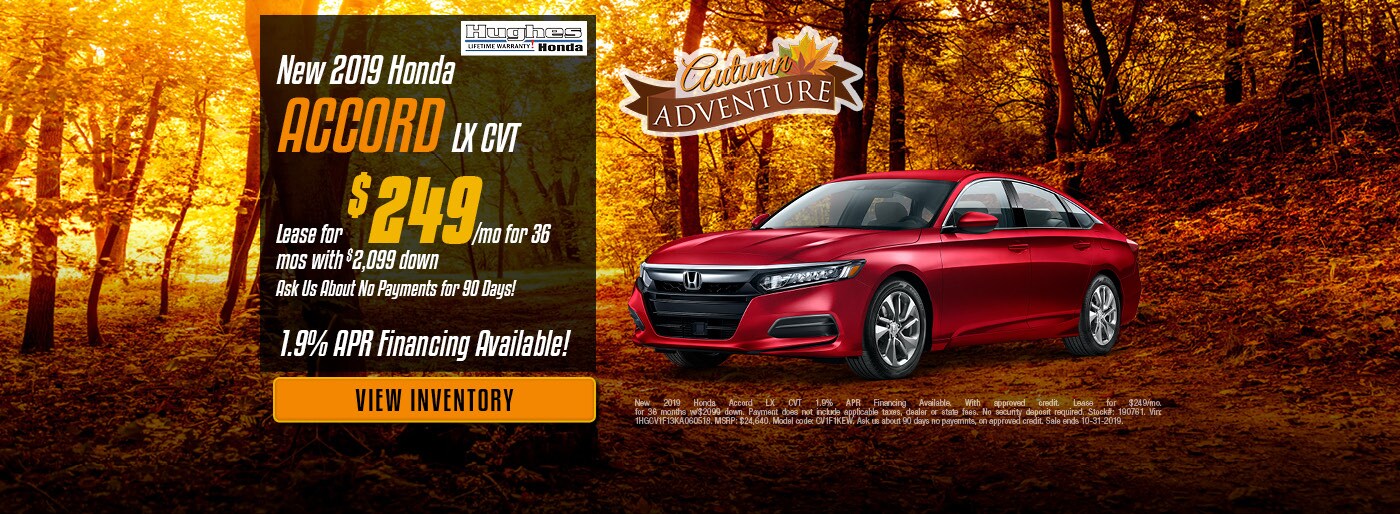 Hughes Honda Honda Dealer in Warner Robins, GA Honda Service