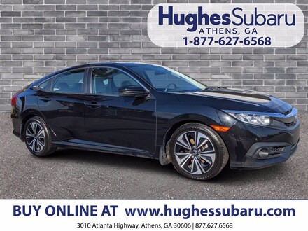 Featured Used  2017 Honda Civic EX-T Sedan 19XFC1E33HE007604 for Sale in Athens, GA