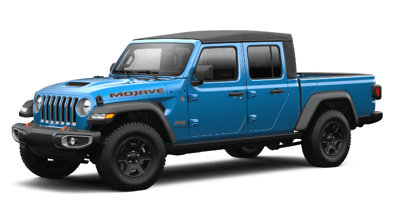 2021 Jeep Gladiator Mojave in Hydro Blue
