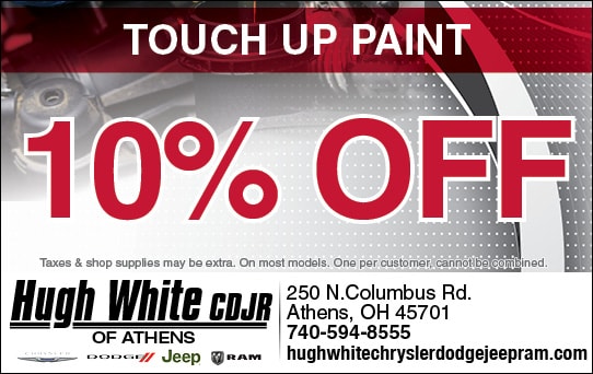 10% Off Touch Up Paint