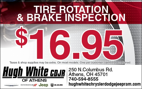 Tire Rotation And Brake Inspection