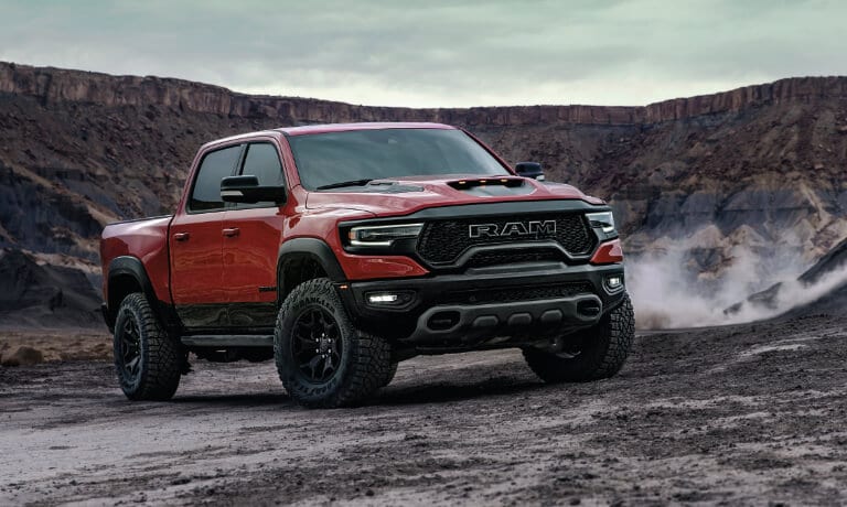 2023 Ram 1500 offroad in canyon