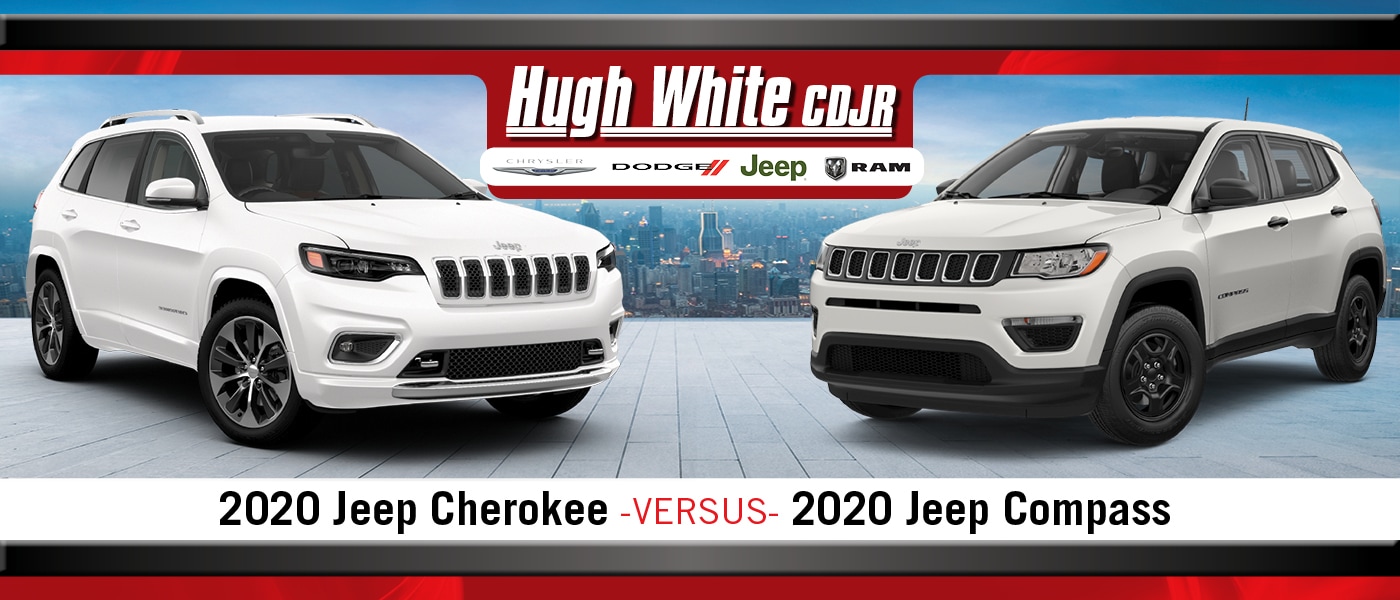 2020 Jeep Cherokee vs. Compass