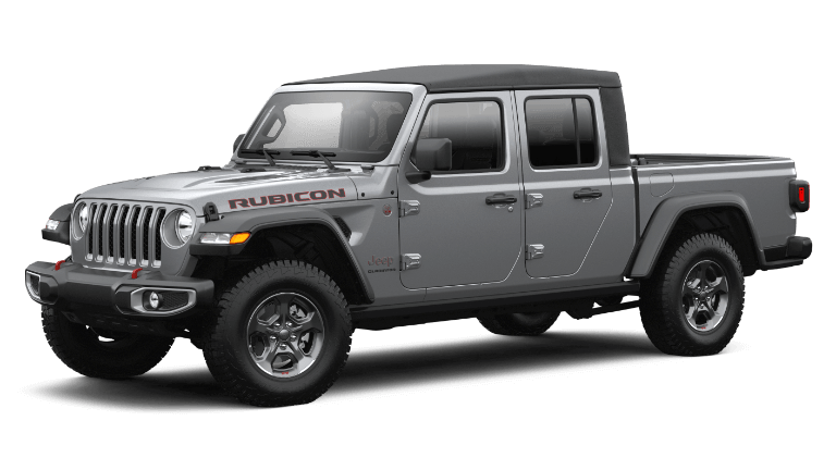 2021 Jeep Gladiator Rubicon in Billet Silver