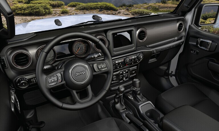 2023 Jeep Wrangler interior dashboard