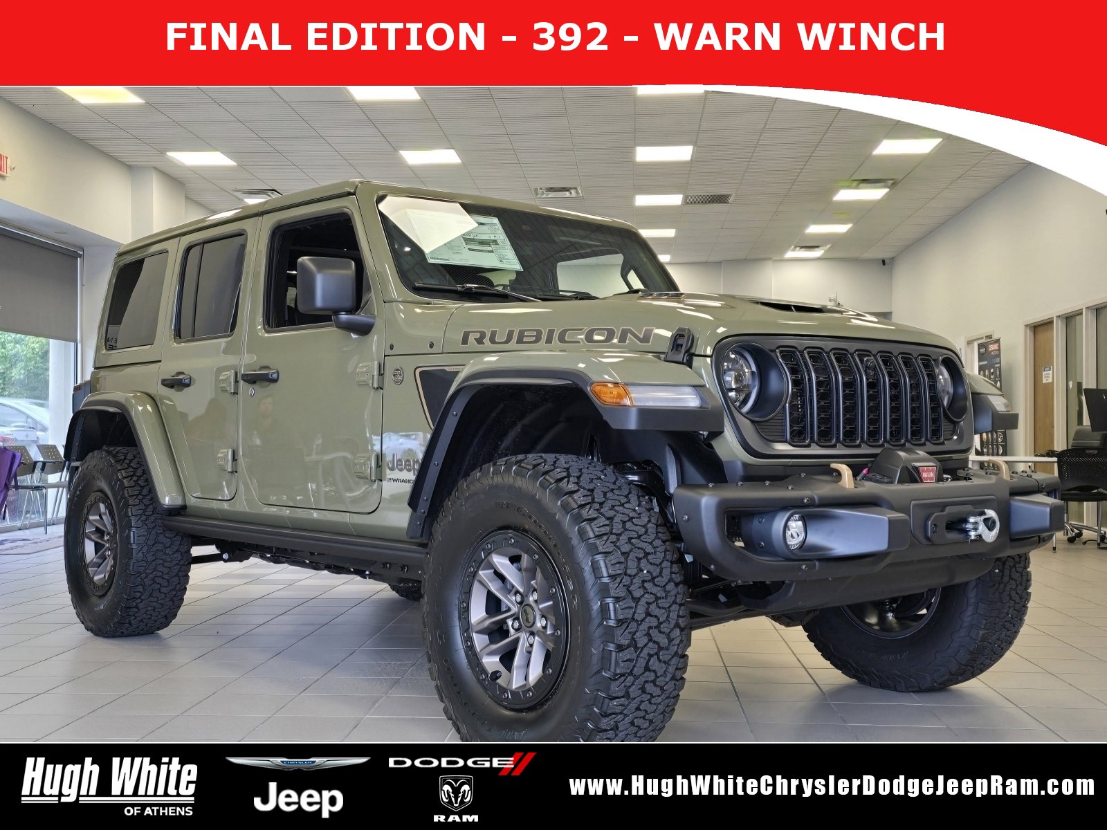 2025 Jeep Wrangler 4-DOOR RUBICON 392 