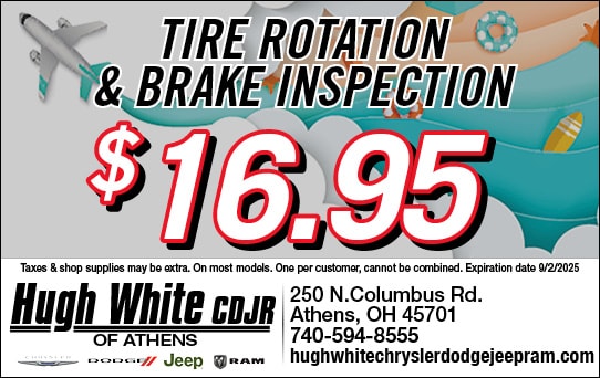Tire rotation & Brake Inspection