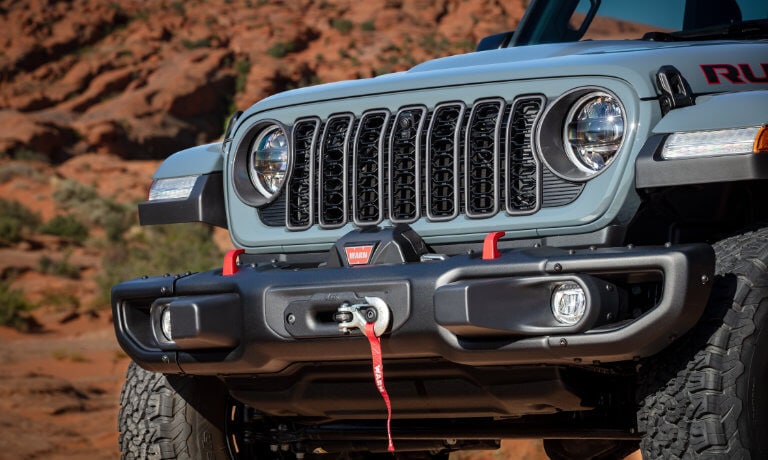2026 Jeep Wrangler front grille detail