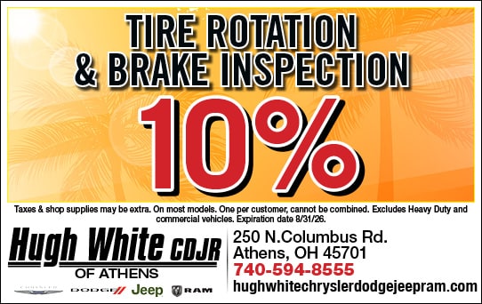 Tire rotation & Brake Inspection