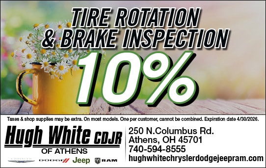 Tire rotation & Brake Inspection