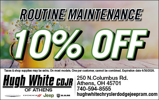 Routine Maintenance 10% Off