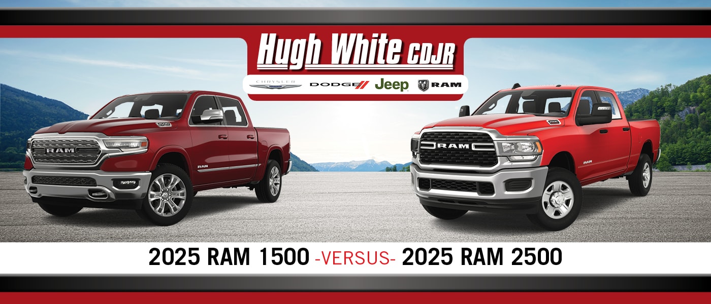 2025 Ram 1500 vs. Ram 2500