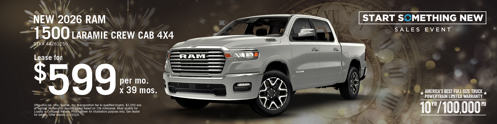 2026 Ram 1500 Laramie Offer | Hugh White CDJR