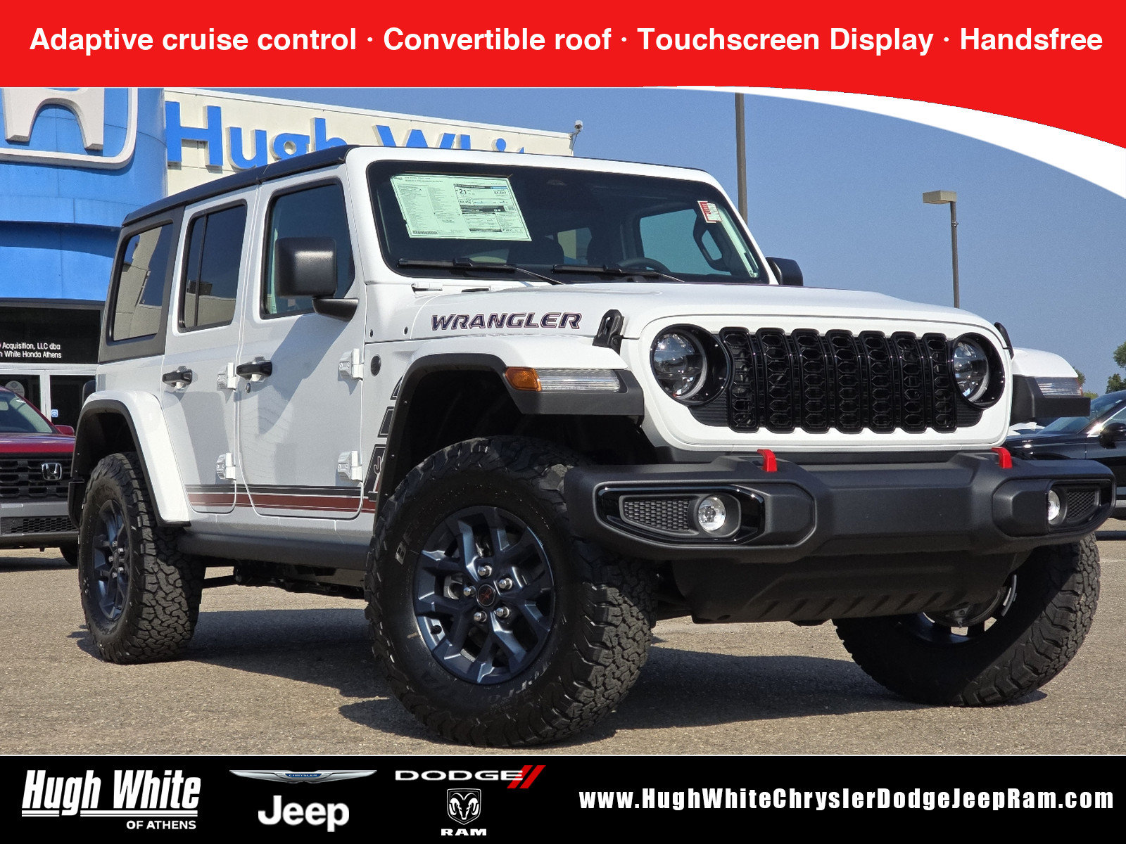 New 2026 Jeep Wrangler 4-Door Sport Sport Utility