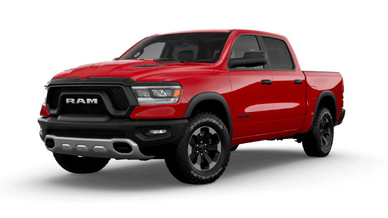 2022 Ram 1500 Rebel in Flame Red