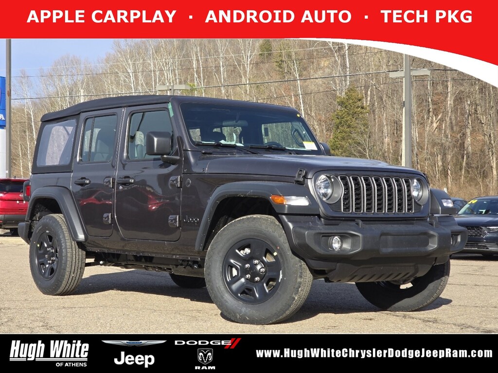 New 2026 Jeep Wrangler 4-DOOR SPORT Sport Utility