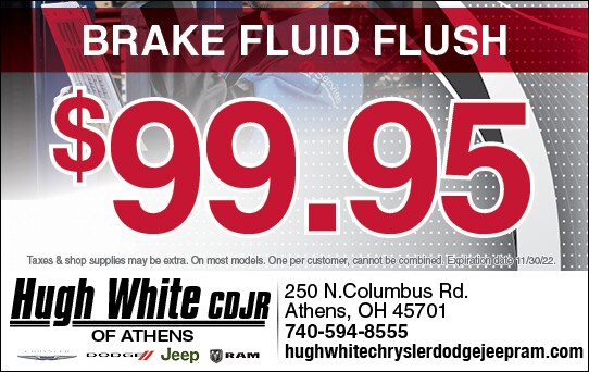 $99.95 Brake Fluid Flush