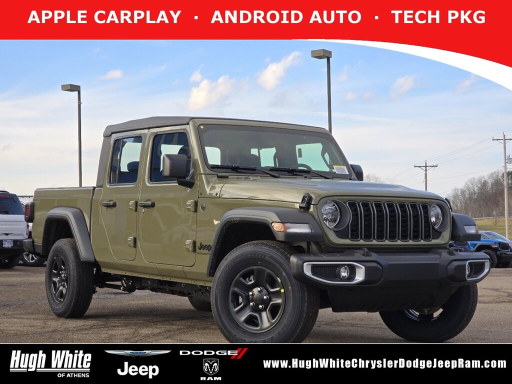 New 2026 Jeep Gladiator SPORT 4X4 Pickup