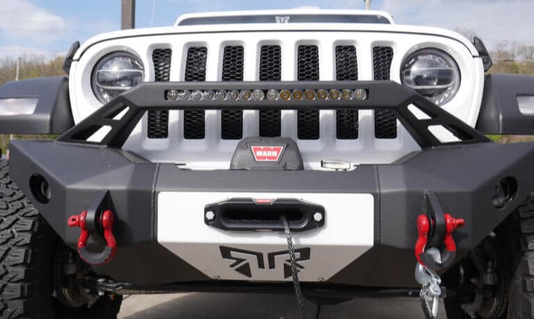 2021 Jeep Wrangler Rocky Ridge exterior front head on
