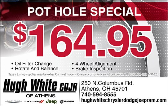 $ 164.95 Pothole Special