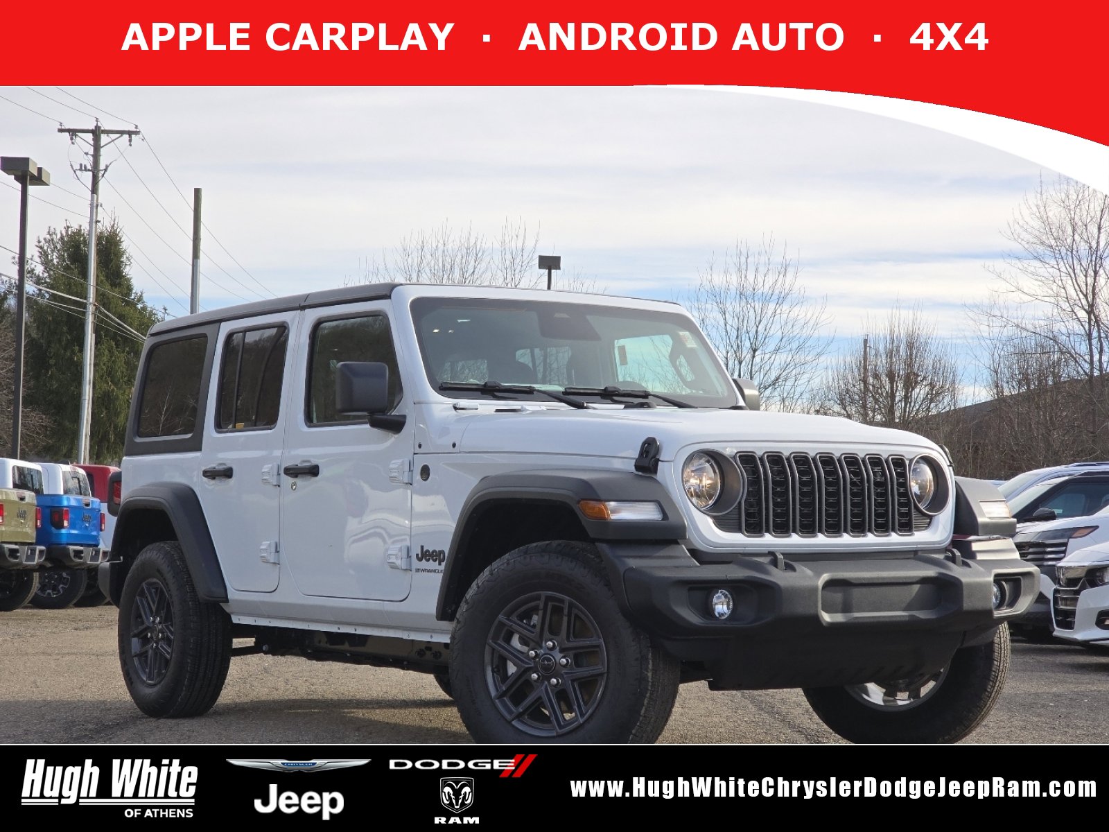 2026 Jeep Wrangler 4-DOOR SPORT S 