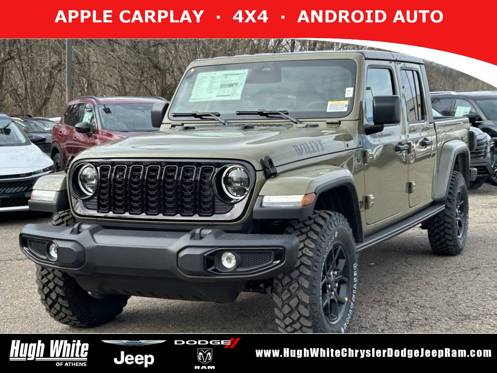 2026 Jeep Gladiator WILLYS 4X4 
