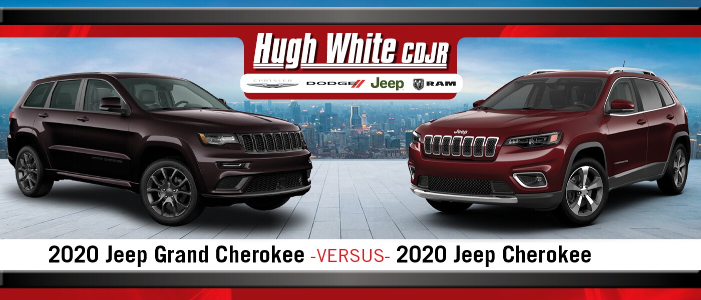 2020 Jeep Cherokee vs. Grand Cherokee