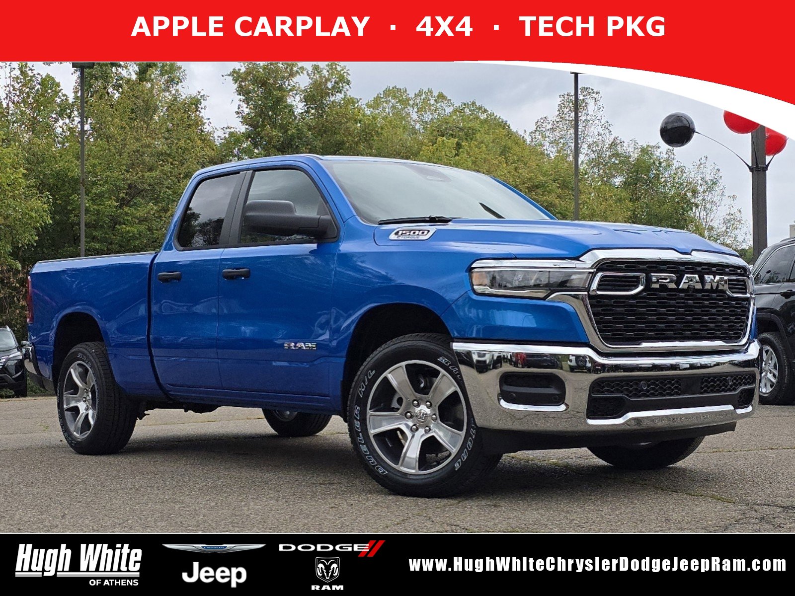 2025 Ram 1500 TRADESMAN QUAD CAB 4X4 6'4 BOX 
